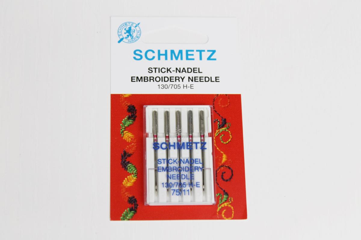 Sticknadeln Schmetz 75/11 H-E 130-705